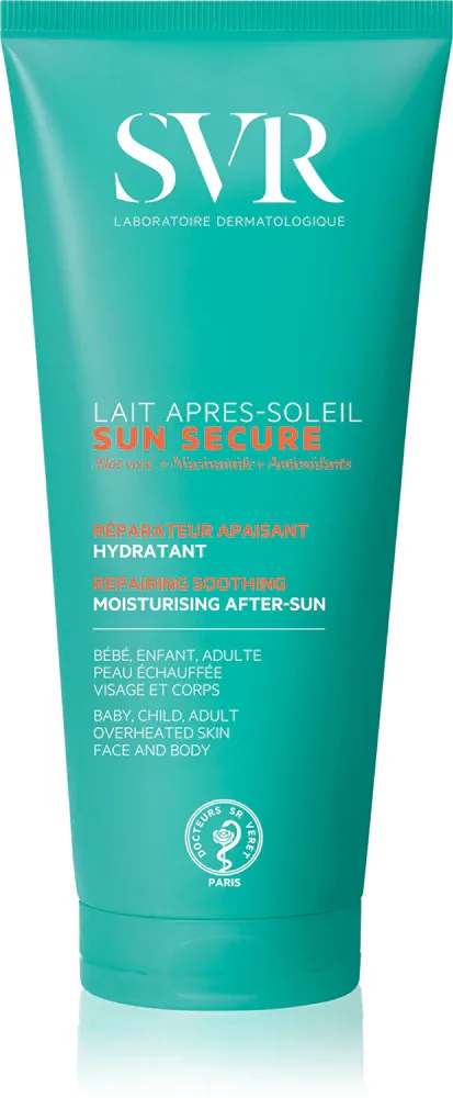 SVR Sun Secure Lait Apres-Soleil - Увлажняющий крем после загара, 200 мл