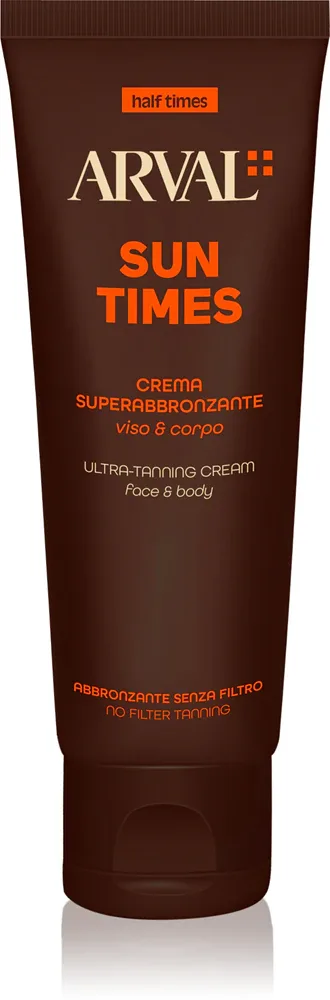Arval Half Times Ultra-Tanning Cream - Крем для получения интенсивного загара, 150 мл