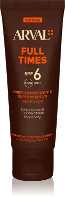 Arval Half Times Super-Intensive Tanning Cream - Крем для загара для интенсивного загара, 150 мл