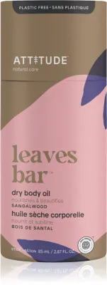 Attitude Leaves Bar Dry Body Oil - Масло для тела в стике Sandalwood, 85 г