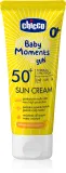 Chicco Baby Moments Sun - Крем для загара SPF 50+ для детей с рождения, 75 мл — фото 1