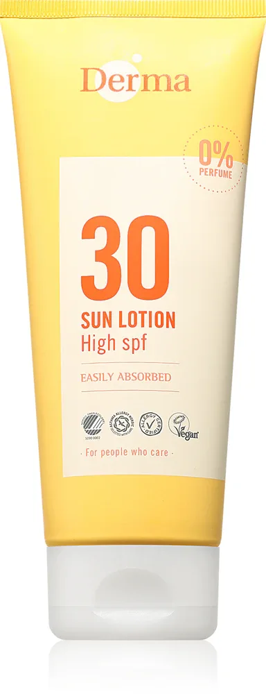 Derma Sun Lotion - Молочко для загара SPF 30, 200 мл