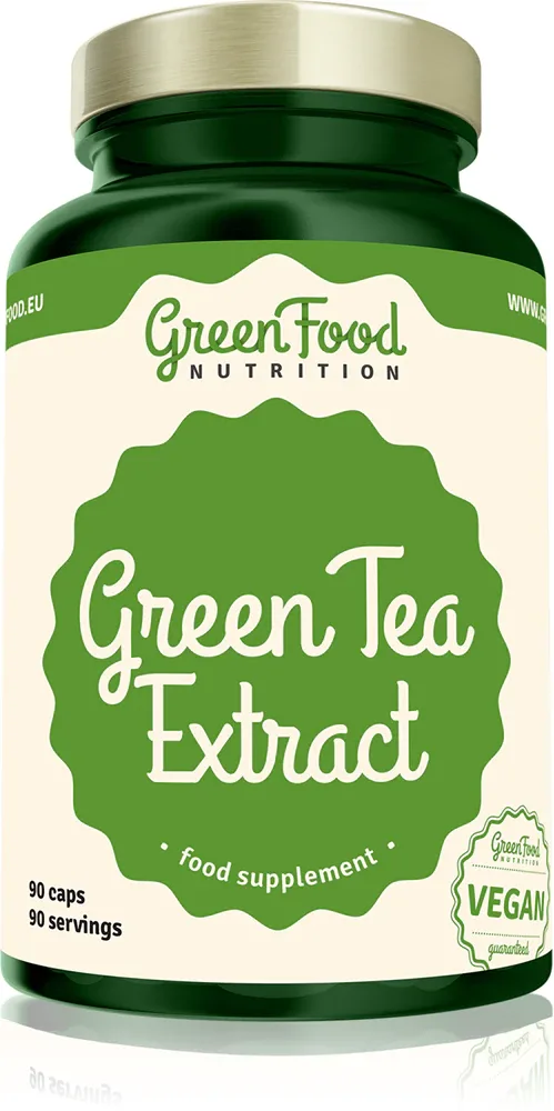 Экстракт зелёного чая GreenFood Nutrition Green Tea Extract в капсулах, для приёма внутрь, 90 капсул
