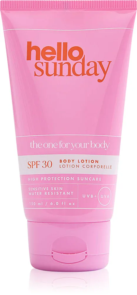 hello sunday the one for the body - Молочко для загара тела SPF 30, 150 мл
