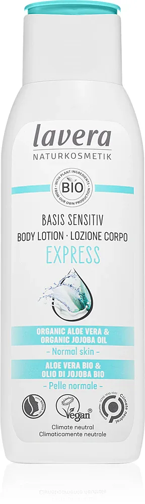 Lavera Basis Sensitiv - Увлажняющее молочко для тела, 250 мл