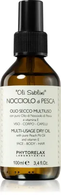 Phytorelax Laboratories Sublime Oils Peach Pit - Многофункциональное сухое масло для тела, 100 мл