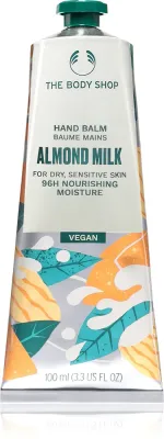The Body Shop Almond Hand Balm Vegan - Крем для рук с молоком миндаля, 100 мл