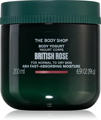 The Body Shop British Rose Body Yogurt - Йогурт для тела, 200 мл