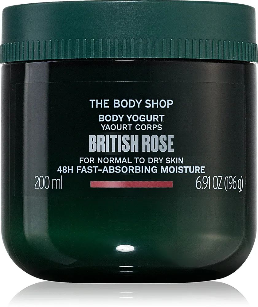 The Body Shop British Rose Body Yogurt - Йогурт для тела, 200 мл