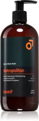 Beviro Natural Body Wash Metropolitan - Гель для душа для мужчин, 250 мл