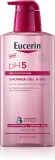 Eucerin pH5 Shower Gel & Oil - Успокаивающий гель для душа, 400 мл — фото 1