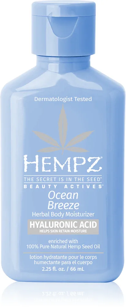 HEMPZ Breeze - Увлажняющий крем для тела, 66 мл