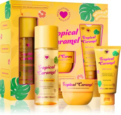 I Heart Revolution Tropical Caramel - Подарочный набор для тела, 1 шт