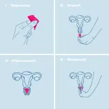 Чаша менструальная Intimina Lily Cup Compact B многоразовая, силиконовая, с тканевым мешочком, 23 мл — фото 5