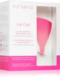 Чаша менструальная Intimina Lily Cup B многоразовая, силиконовая, с тканевым мешочком, 32 мл — фото 1