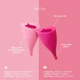 Чаша менструальная Intimina Lily Cup B многоразовая, силиконовая, с тканевым мешочком, 32 мл — фото 6