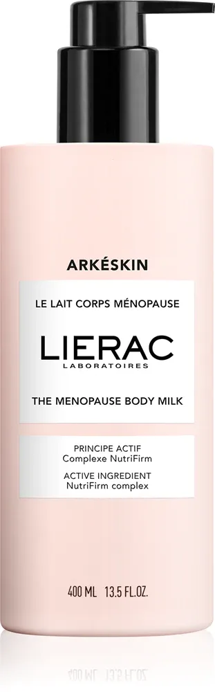 Молочко для тела Lierac Arkeskin The Menopause Body Milk с маслом ши и имбирём, 400 мл