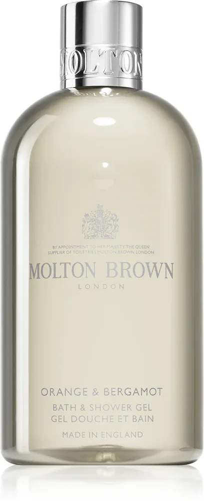 Molton Brown Orange & Bergamot Bath & Shower Gel - успокаивающий гель для душа