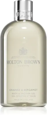 Molton Brown Orange & Bergamot Bath & Shower Gel - успокаивающий гель для душа, 300 мл