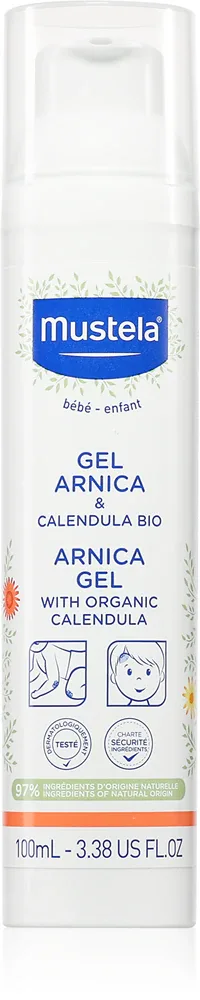 Mustela Bebe Arnica - Гель от синяков, ушибов и отеков для детей 9m+, 100 мл