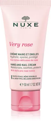 Крем для рук и ногтей Nuxe Very Rose Hand And Nail Cream увлажняющий, 50 мл
