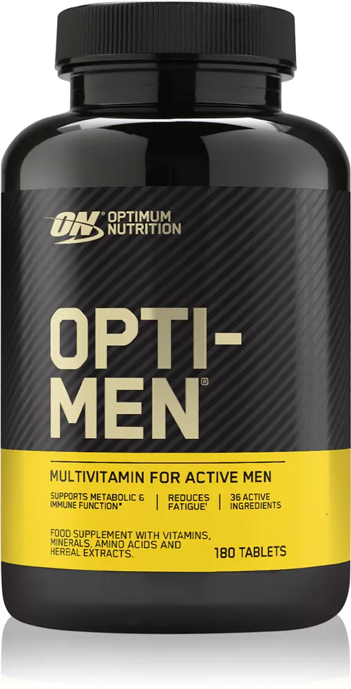 Витамины для мужчин Optimum Nutrition Opti-Men, 21 витамин и минерал, 180 таблеток