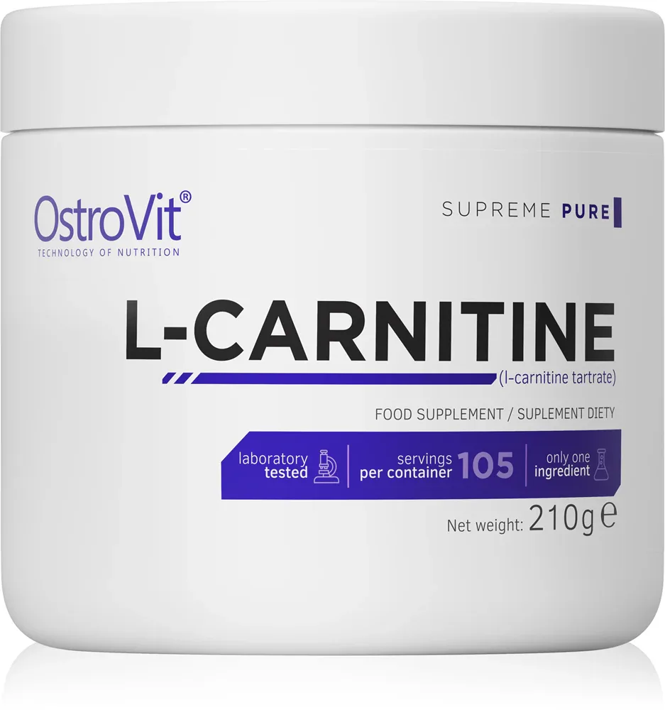 БАД OstroVit Supreme Pure L-Карнитин порошок, 210 г
