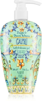 Пена для ванны Rudy - Le Maioliche Capri Iris, с ароматом ириса, для ежедневного применения, 700 мл