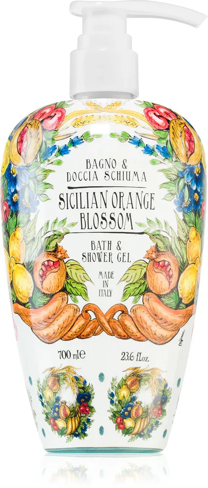 Пена для ванны Rudy - Le Maioliche Sicilian Orange Blossom Line, увлажняющая, 700 мл