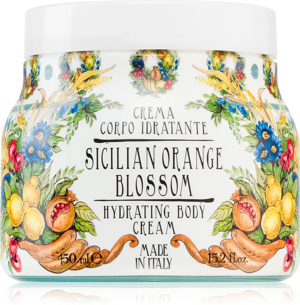 Rudy - Le Maioliche Sicilian Orange Blossom Line - Увлажняющий крем для тела, 450 мл