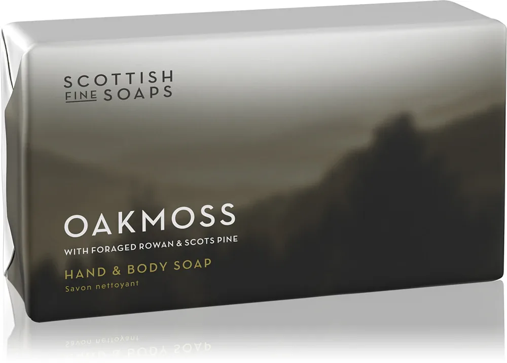 Scottish Fine Soaps Oakmoss - Мыло в кубике для тела, 220 г