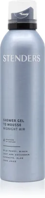 STENDERS Gel to Mousse Midnight Air - Душевая пена с гелевой текстурой, 200 мл