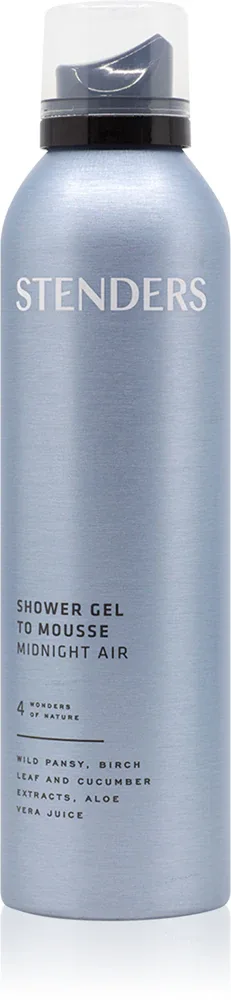 STENDERS Gel to Mousse Midnight Air - Душевая пена с гелевой текстурой, 200 мл