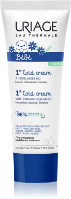 Uriage Bebe 1st Cold Cream - Питательный крем для тела и лица, 75 мл