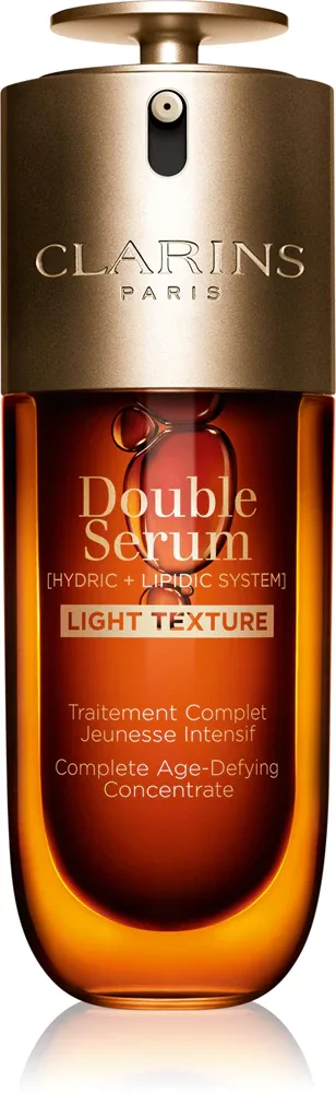 Clarins Double Serum Light Texture - Интенсивная сыворотка против старения кожи