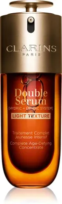 Clarins Double Serum Light Texture - Интенсивная сыворотка против старения кожи, 50 мл