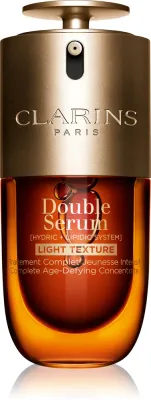 Clarins Double Serum Light Texture - Интенсивная сыворотка против старения кожи, 30 мл