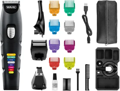 Триммер многофункциональный Wahl Color Trim Advanced аккумуляторный, со сменными насадками, 1 шт