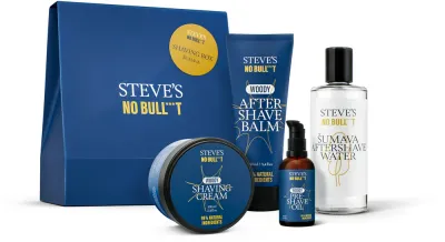 Steve's No Bull***t Shaving Box Šumava - Подарочный набор для мужчин для бритья, 1 шт