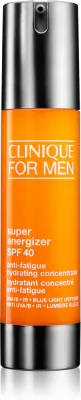 Clinique For Men Super Energizer SPF 40 Anti-Fatigue Hydrating Concentrate - Энергетический крем-гель SPF 40, 48 мл