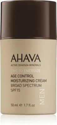 AHAVA Time To Energize Men - Увлажняющий крем с SPF 15 для омоложения, 50 мл