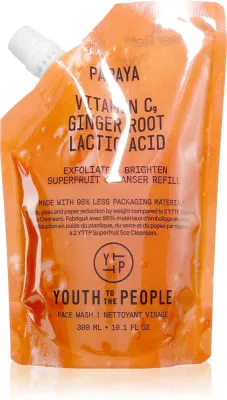 Youth To The People Superfruit Papaya + Vitamin C Cleanser - Гель для очищения кожи, 300 мл