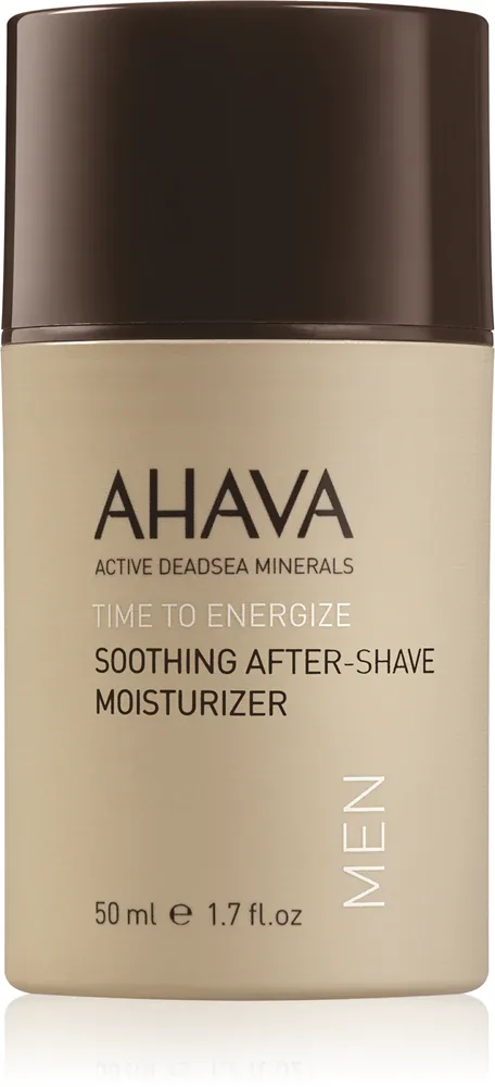 AHAVA Time To Energize Men - Увлажняющий и успокаивающий крем после бритья, 50 мл