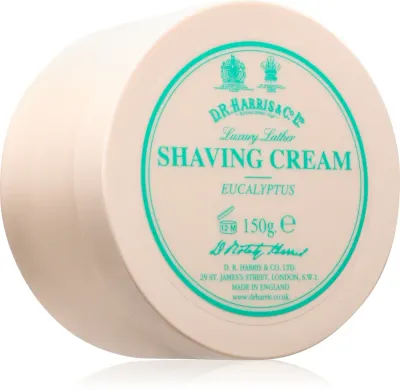 D.R. Harris Shaving Cream Eucalyptus - крем для бритья, 150 г