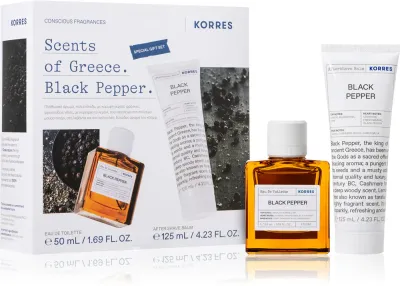 Korres Black Pepper - Подарочный набор для мужчин, 1 шт