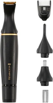 Многофункциональный триммер Remington T-Series NE 7000 Detail Kit с титановым покрытием, съёмными насадками, 1 шт