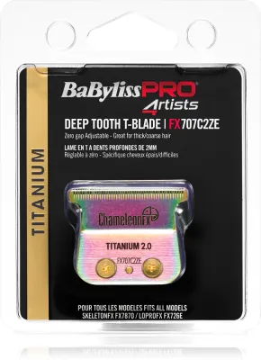 Лезвия запасные BaByliss PRO Blades Chameleon FX для машинки для бритья, простая замена, 1 шт