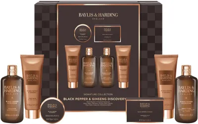 Baylis & Harding Black Pepper & Ginseng - Подарочный набор для мужчин для ванны
