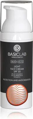 BasicLab Dermocosmetics Masculis - Легкий дневной крем для мужчин SPF 30, 50 мл