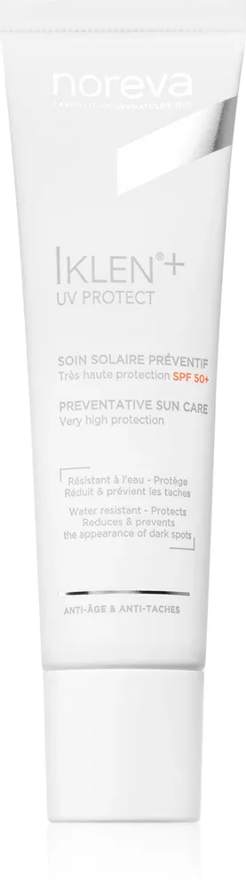 Noreva IKLEN+ Preventive Sun Care - Защитный крем SPF 50+, 30 мл